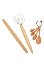 Load image into Gallery viewer, French Whish Rolling Pin Measuring Spoons

