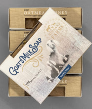 Load image into Gallery viewer, Handcrafted Oatmeal Honey Raw Goat&#39;s Milk Soap
