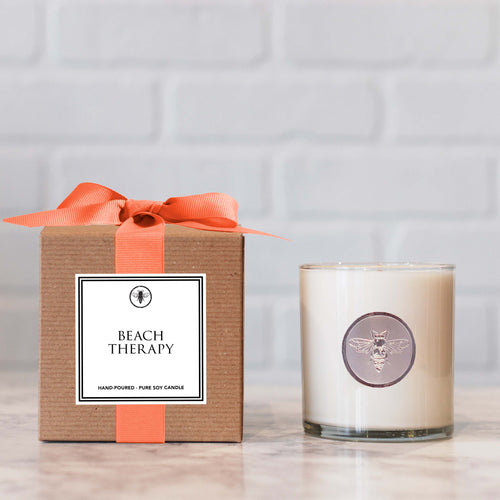Soy Candle Gift Box Beach Scent