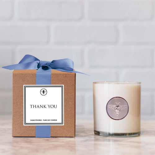 Soy Candle Thank you Gift Box