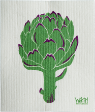 Load image into Gallery viewer, Wet It Swedish Dish Cloth Artichoke
