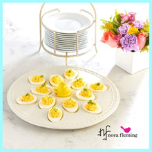 Load image into Gallery viewer, Dozen Deviled Eggs Platter Nora Fleming
